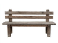 Banc de jardin-Bois-150x52x80 cm-Marron-Gris-style rustique